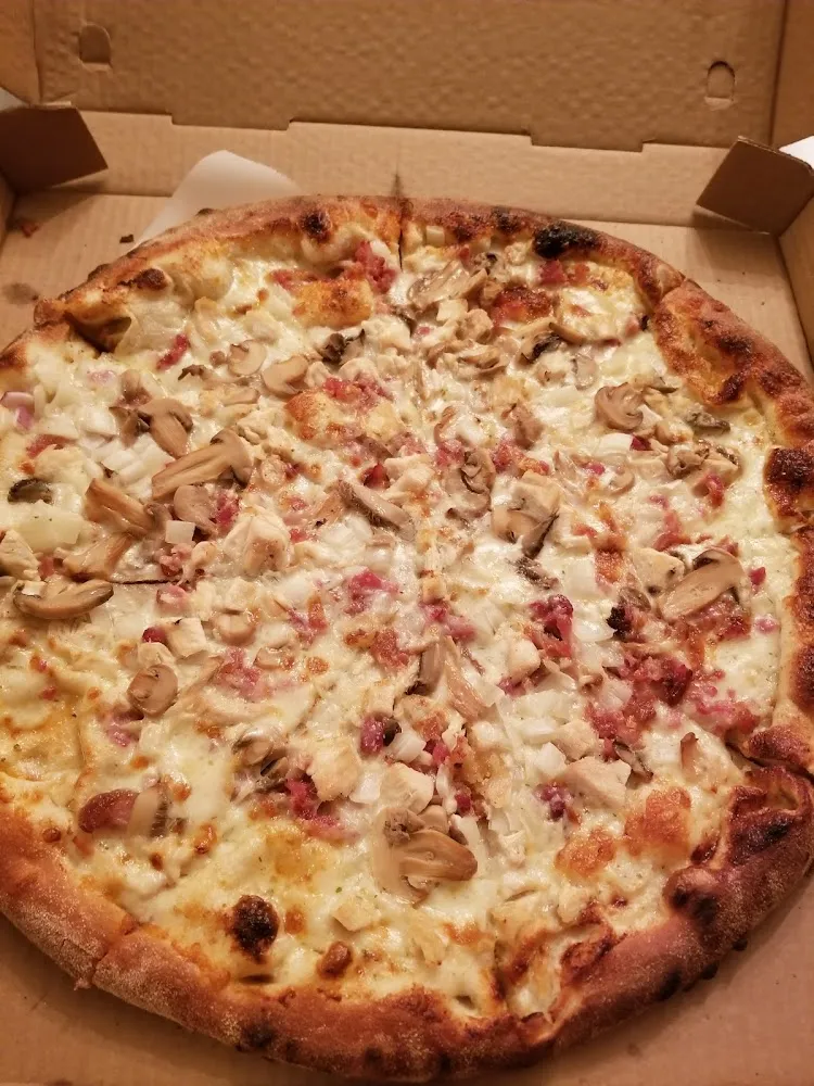 Chicken Bacon Ranch with Mushrooms and Onions